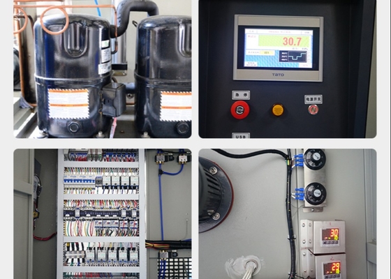 Προγραμματιζόμενο LCD οθόνη αφής Θερμικό θάλαμο δοκιμής ηλεκτροσόκ Περιβαλλοντική μηχανή δοκιμής3 Προγραμματιζόμενο LCD οθόνη αφής Θερμικό θάλαμο δοκιμής ηλεκτροσόκ Περιβαλλοντική μηχανή δοκιμής