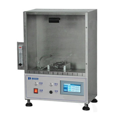 ASTM D4151 Εξακριβωτής εύφλεκτης ικανότητας καύσης υφασμάτων για κουβέρτες