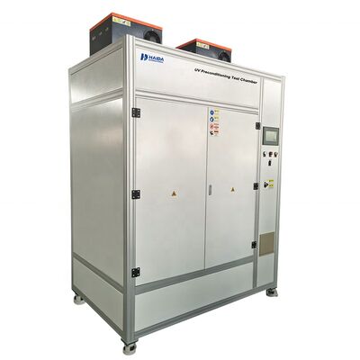 Ηλιακό πάνελ Υπεριώδης βλάβη Ελέγχου ευαισθησίας εξοπλισμός Μηχανή UV δοκιμαστής προεπεξεργασίας