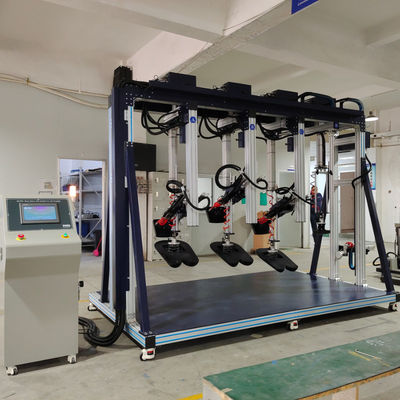Μηχανή δοκιμής ανθεκτικότητας σε τρεις καναπέδες και πλάτη