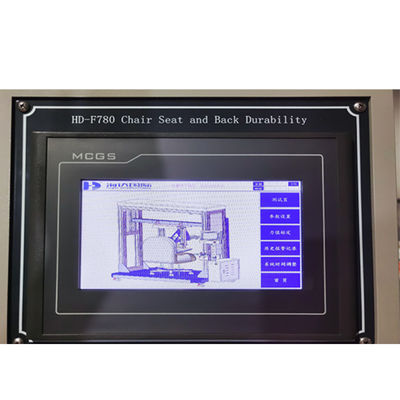 Ηλεκτρονική μηχανή δοκιμής αντοχής καθισμάτων και πλάτων σε καρέκλες ηλεκτρονικών επίπλων