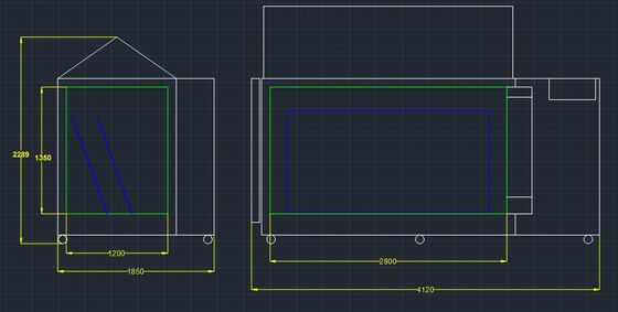 Εξοπλισμός δοκιμών θερμοκρασίας κλίματος PV Cyclic Salt Spray Room Salt Spray Aging Testing Chamber Machine